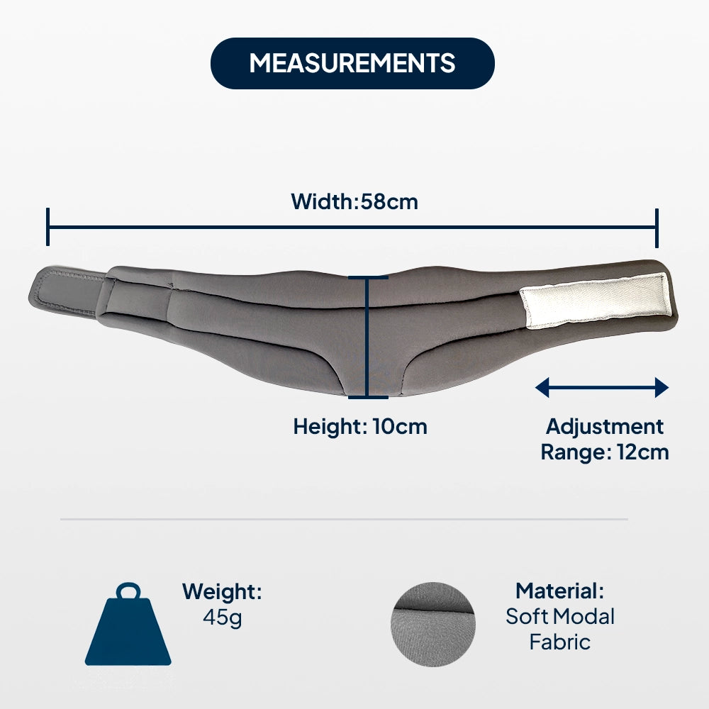 Dimensions of the sleep neck support pillow